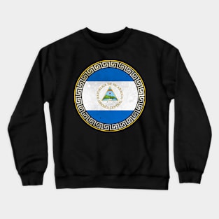 Nicaragua Flag, Flag Of Nicaragua, Nicaraguans Crewneck Sweatshirt